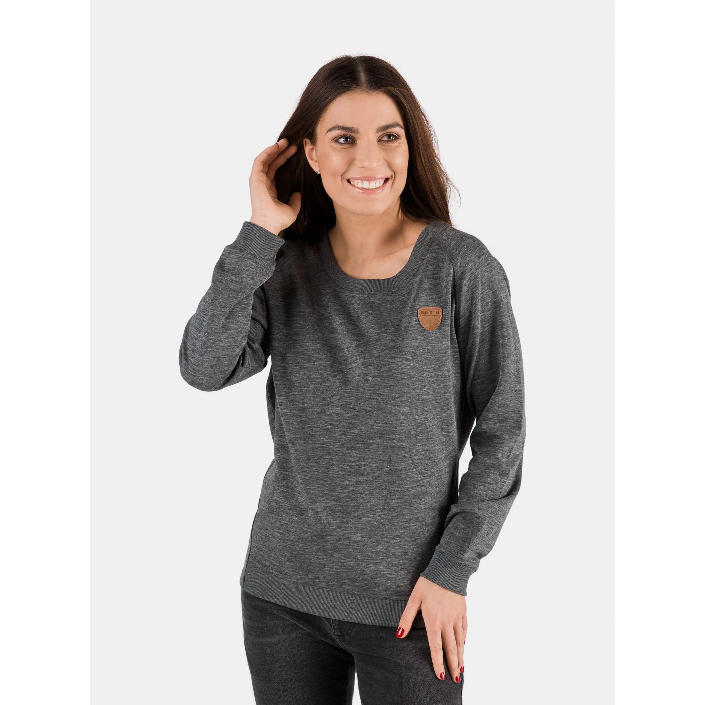 Grey Women's Sweatshirt SAM 73