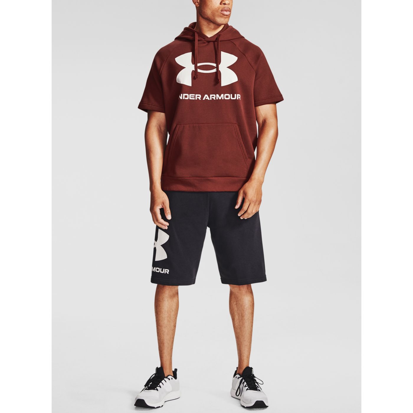 Hoodie Under Armour Rival Flc Big Logo SS HD-RED
