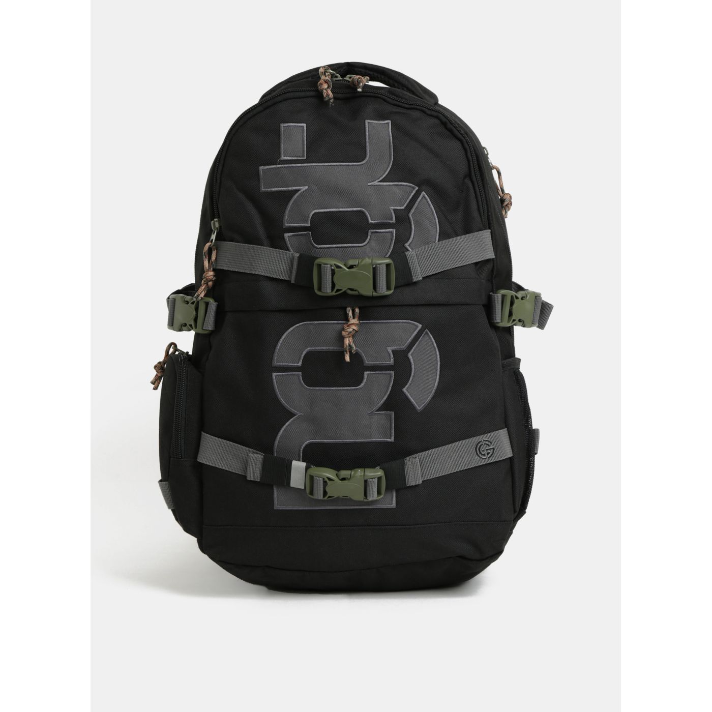 Black backpack with detachable lumbar strap NUGGET Arbiter 30 l