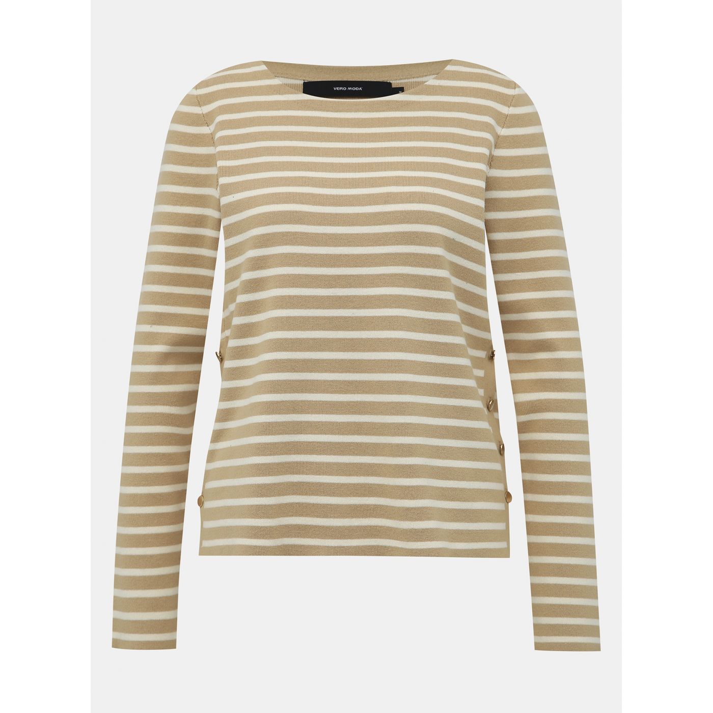 Beige Striped Sweater VERO MODA Sailor