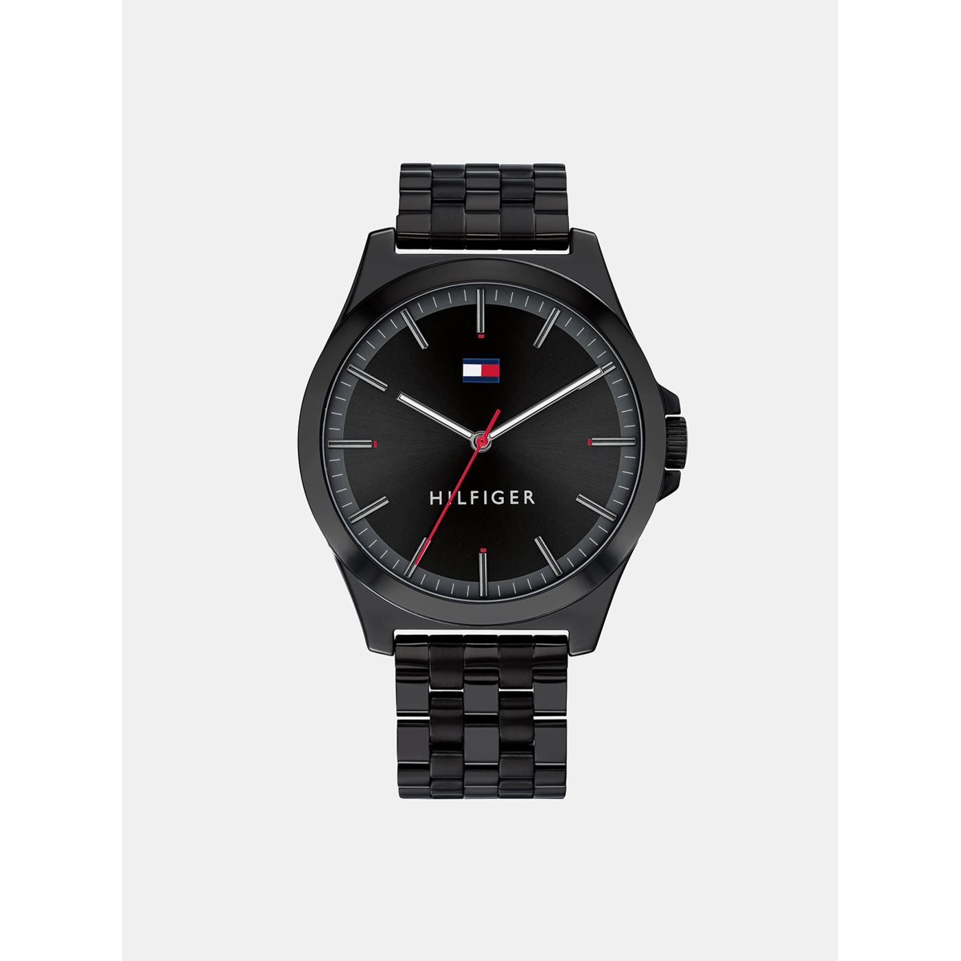 Men's watch with black steel belt Tommy Hilfiger