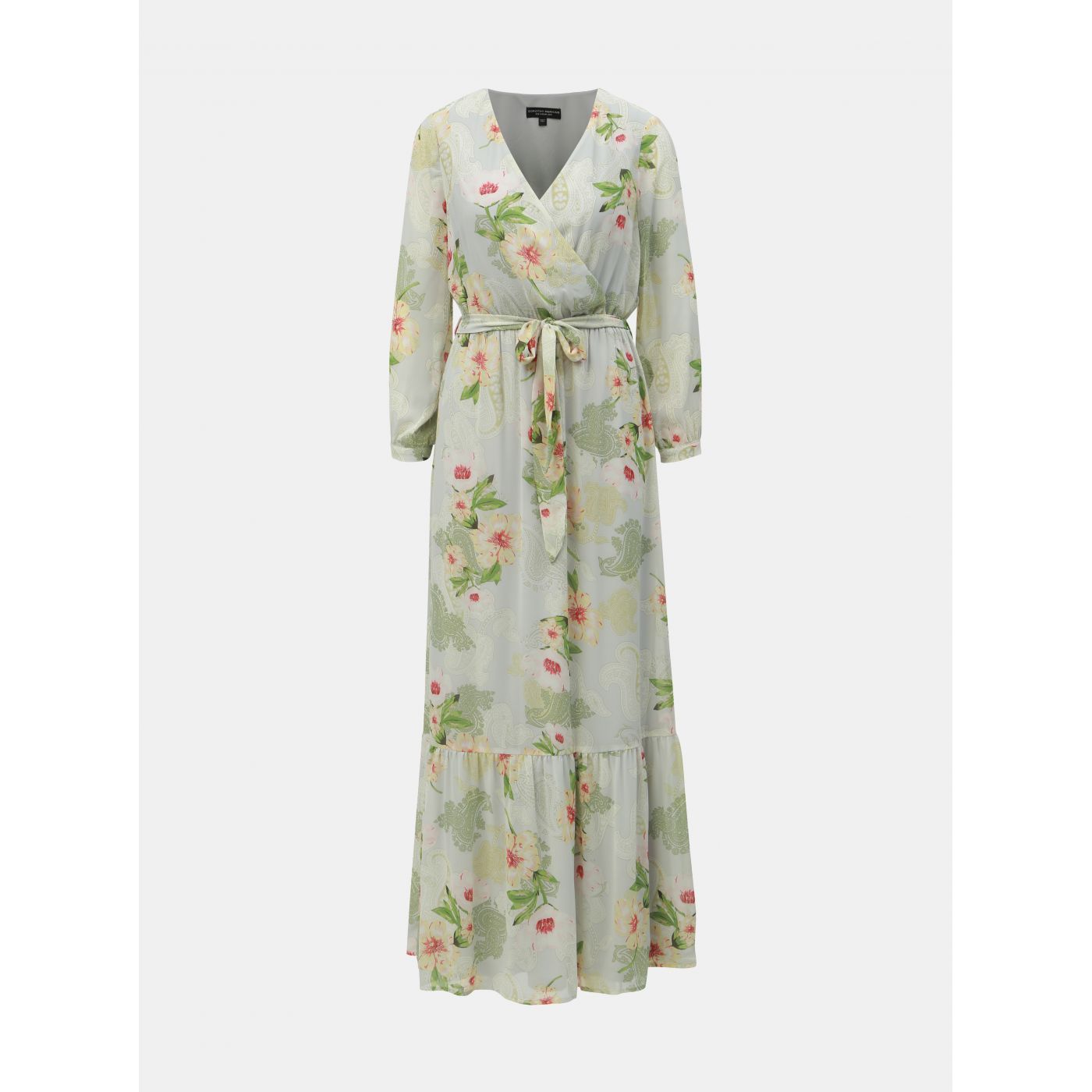 Light green floral maxisats Dorothy Perkins