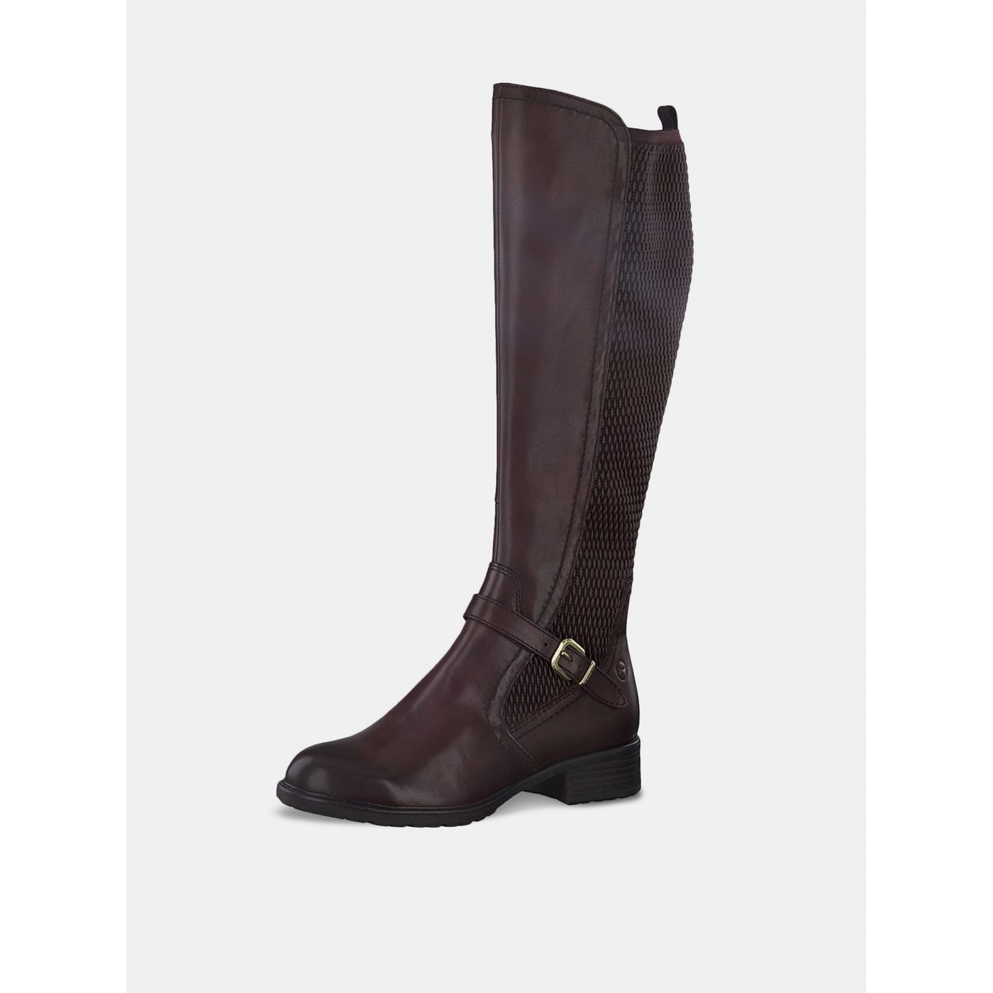 Tamaris Burgundy Leather Boots