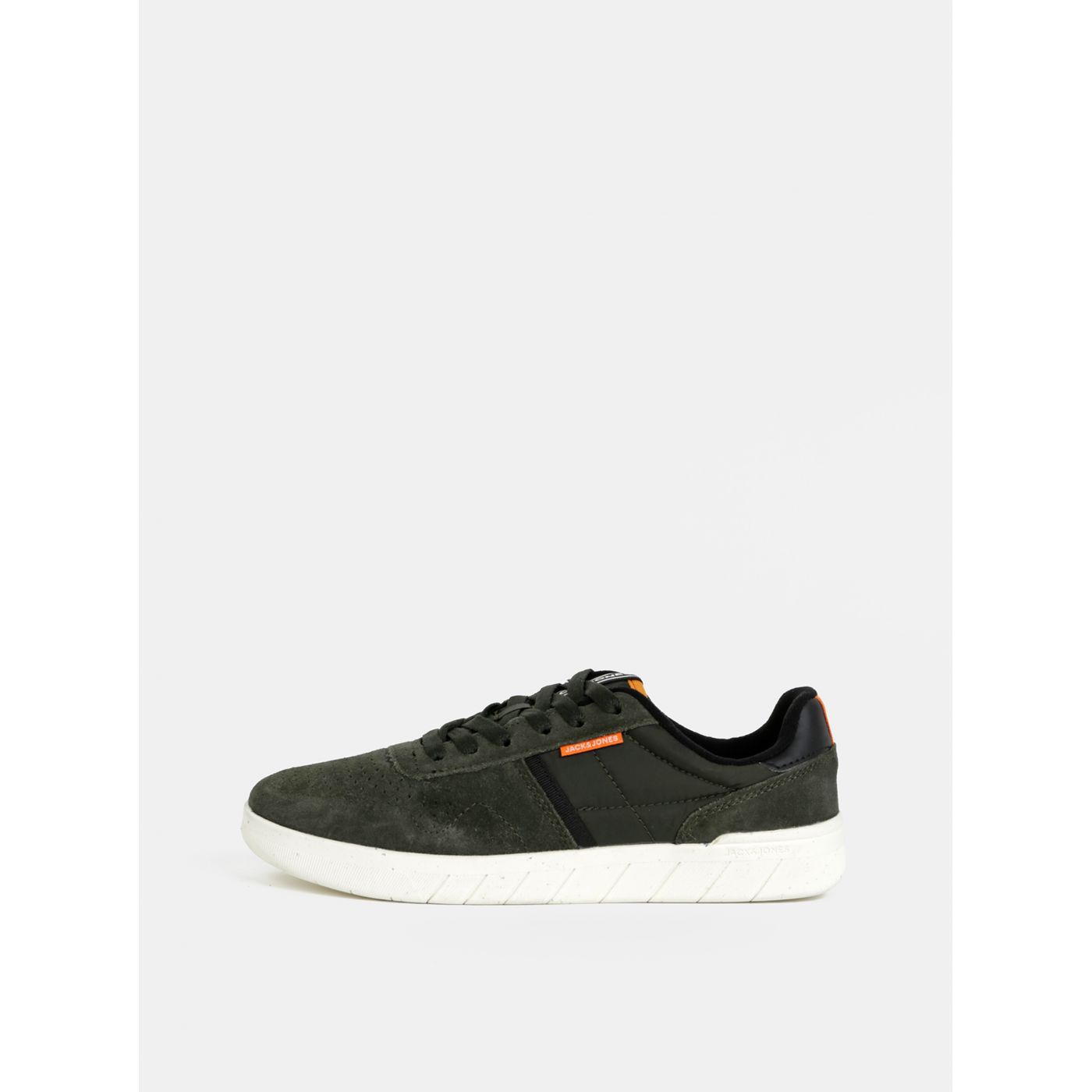 Dark green suede sneakers Jack & Jones Hunter