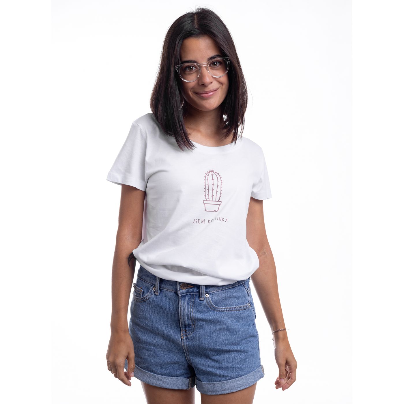 White Women's T-Shirt ZOOT Original I'm a Flower