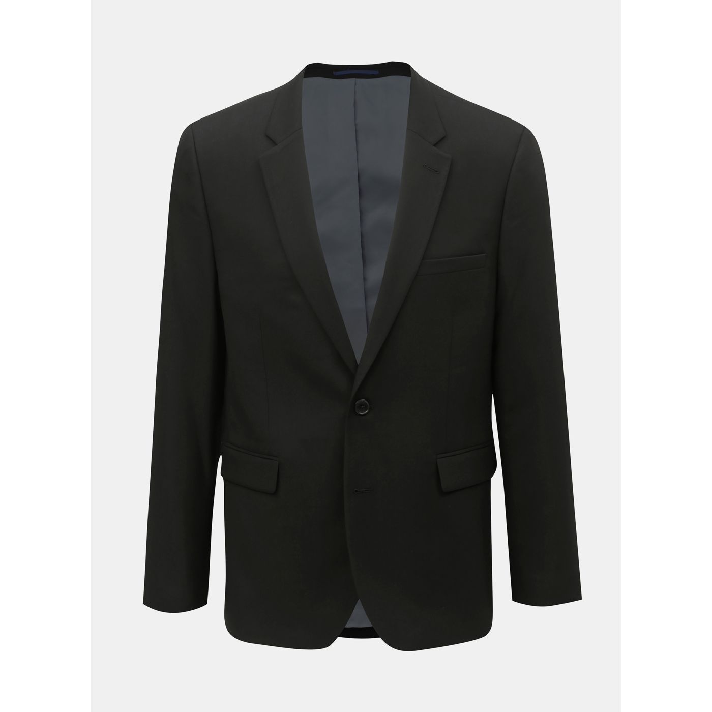 Black suit slim fit jacket Burton Menswear London