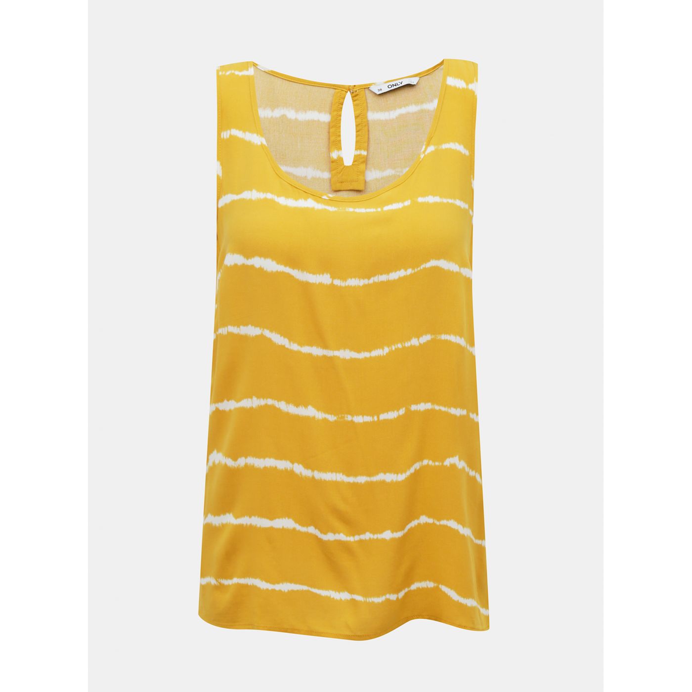Yellow patterned tank top ONLY Nova