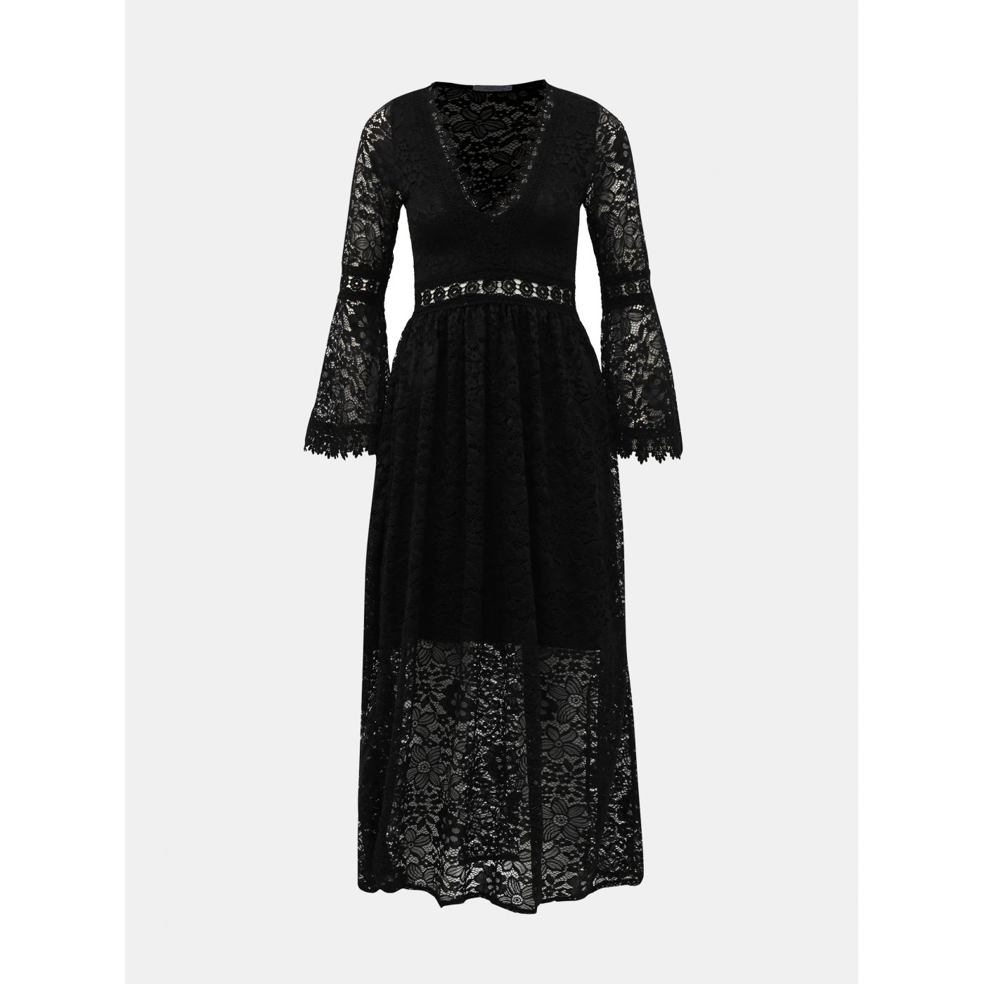 Haily ́s Cesia Black Lace Maxi dress