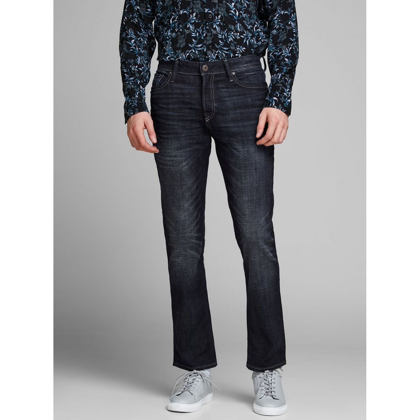 Dark Blue Regular Jeans Jack & Jones Clark