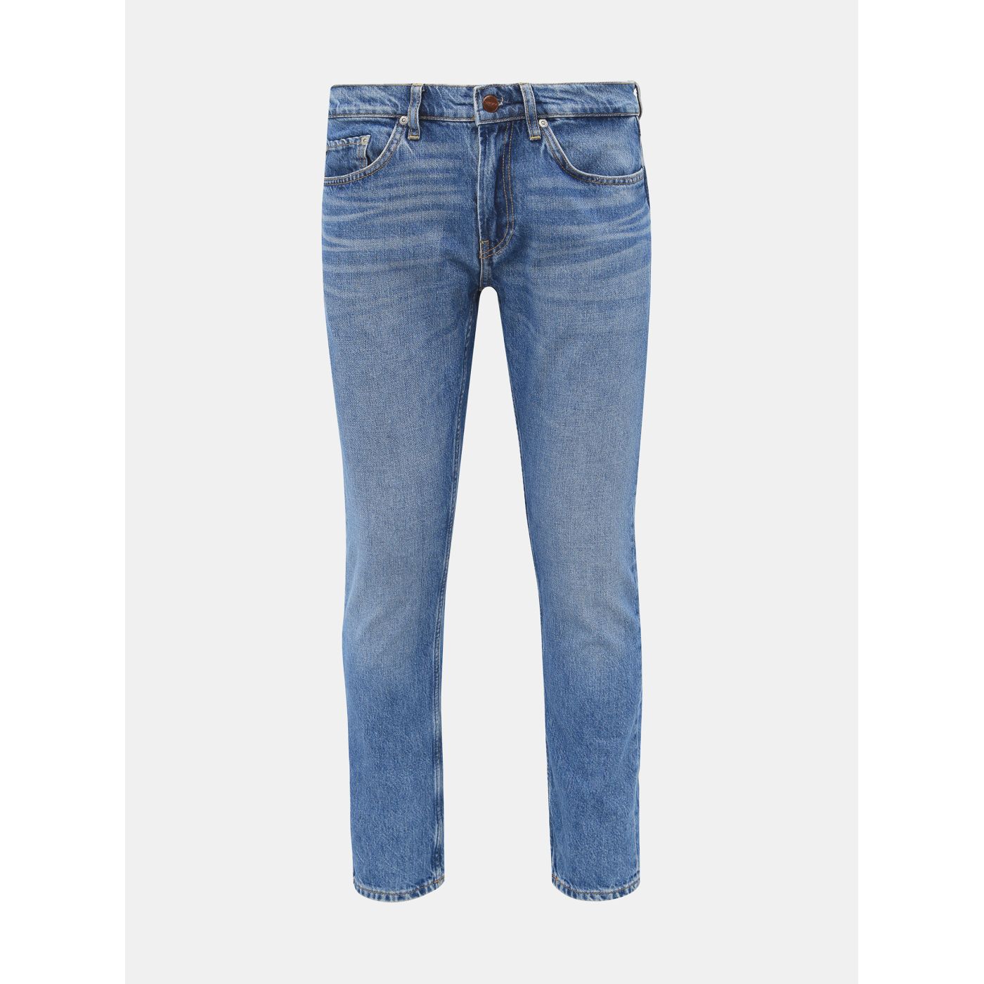 Blue Women's Straight Fit Jeans Pepe Jeans Mable