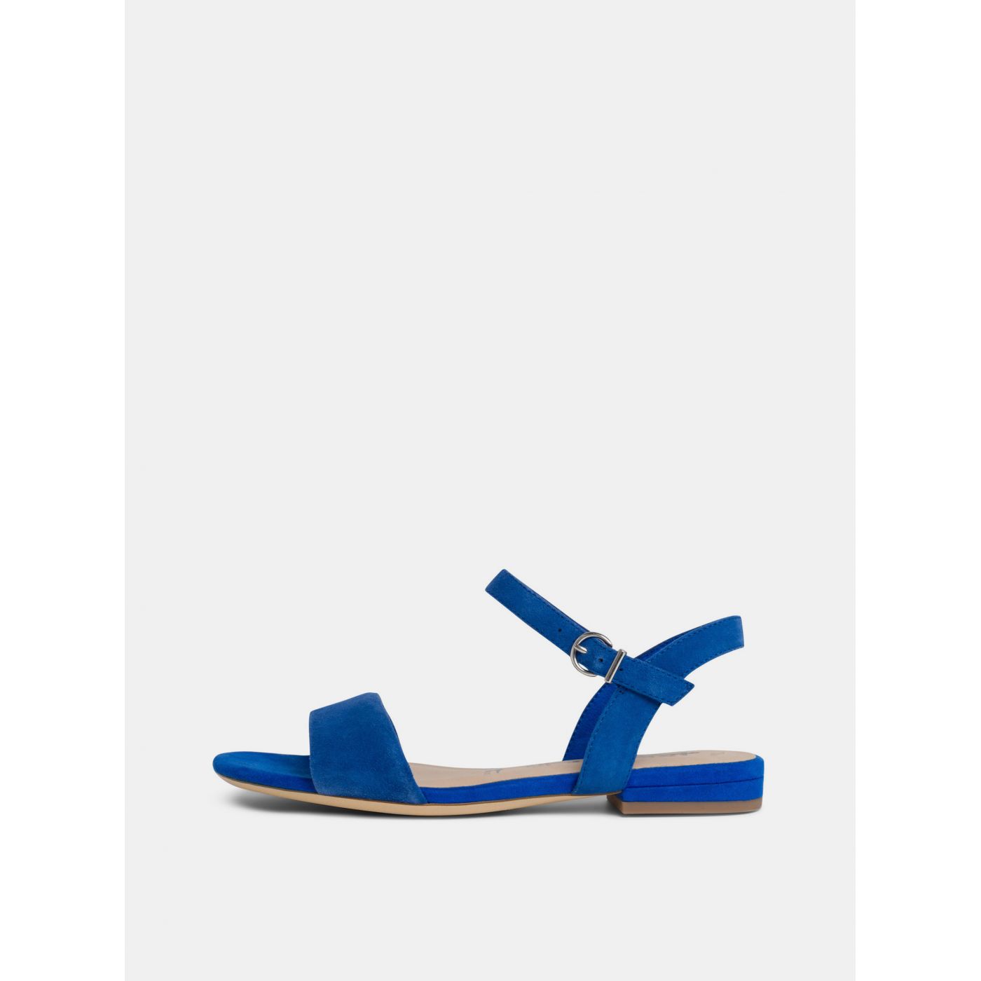 Tamaris Blue Suede Sandals