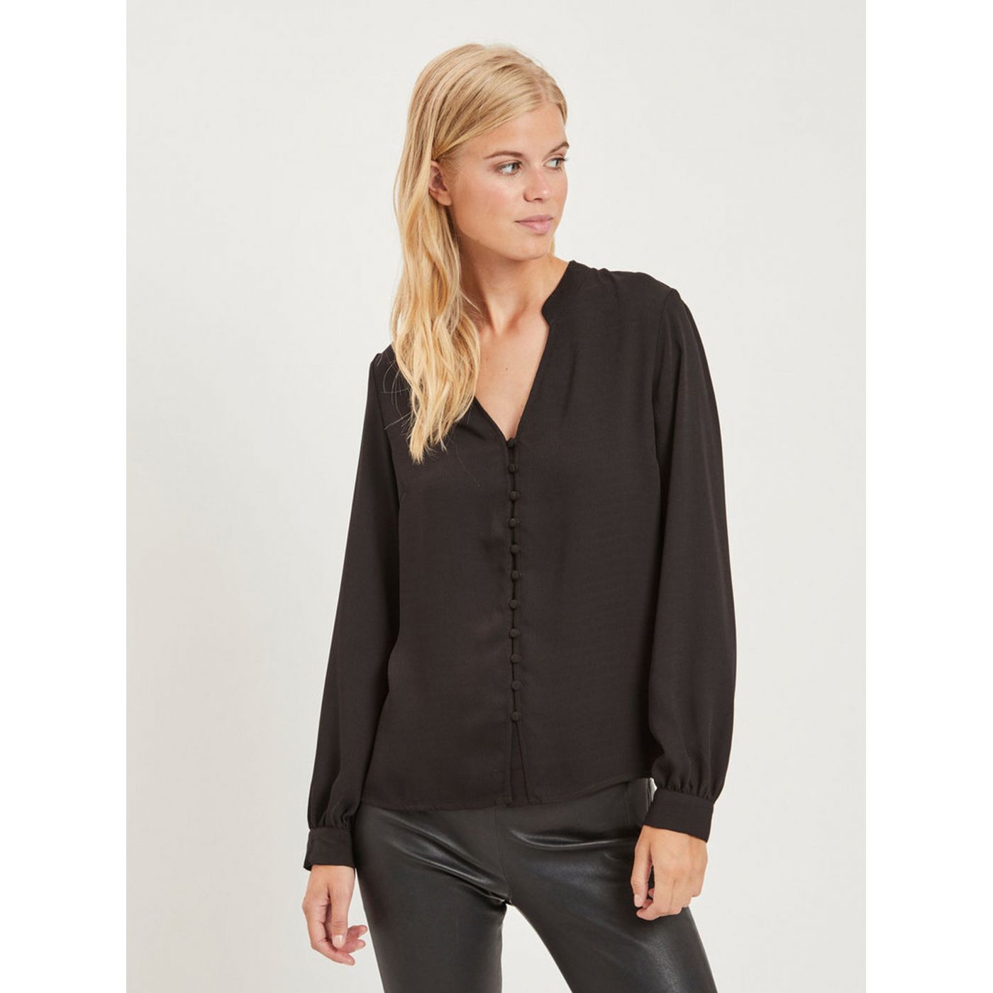 Black blouse VILA Siggy