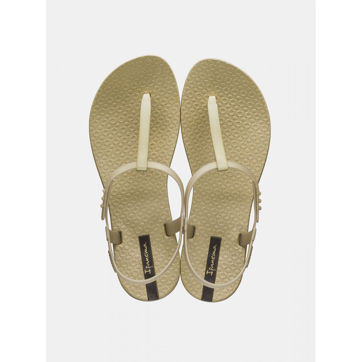 Metallic sandals in gold Ipanema Class Exclusive