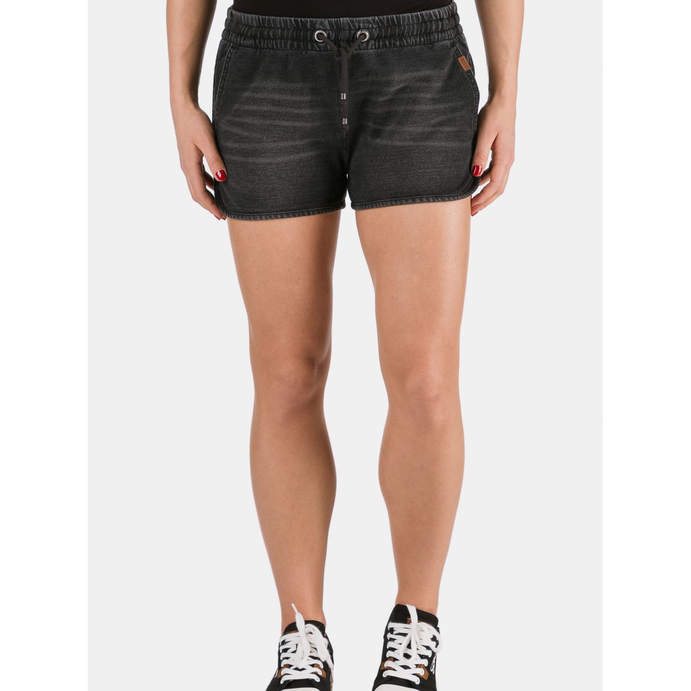 Black Women's Denim Shorts SAM 73