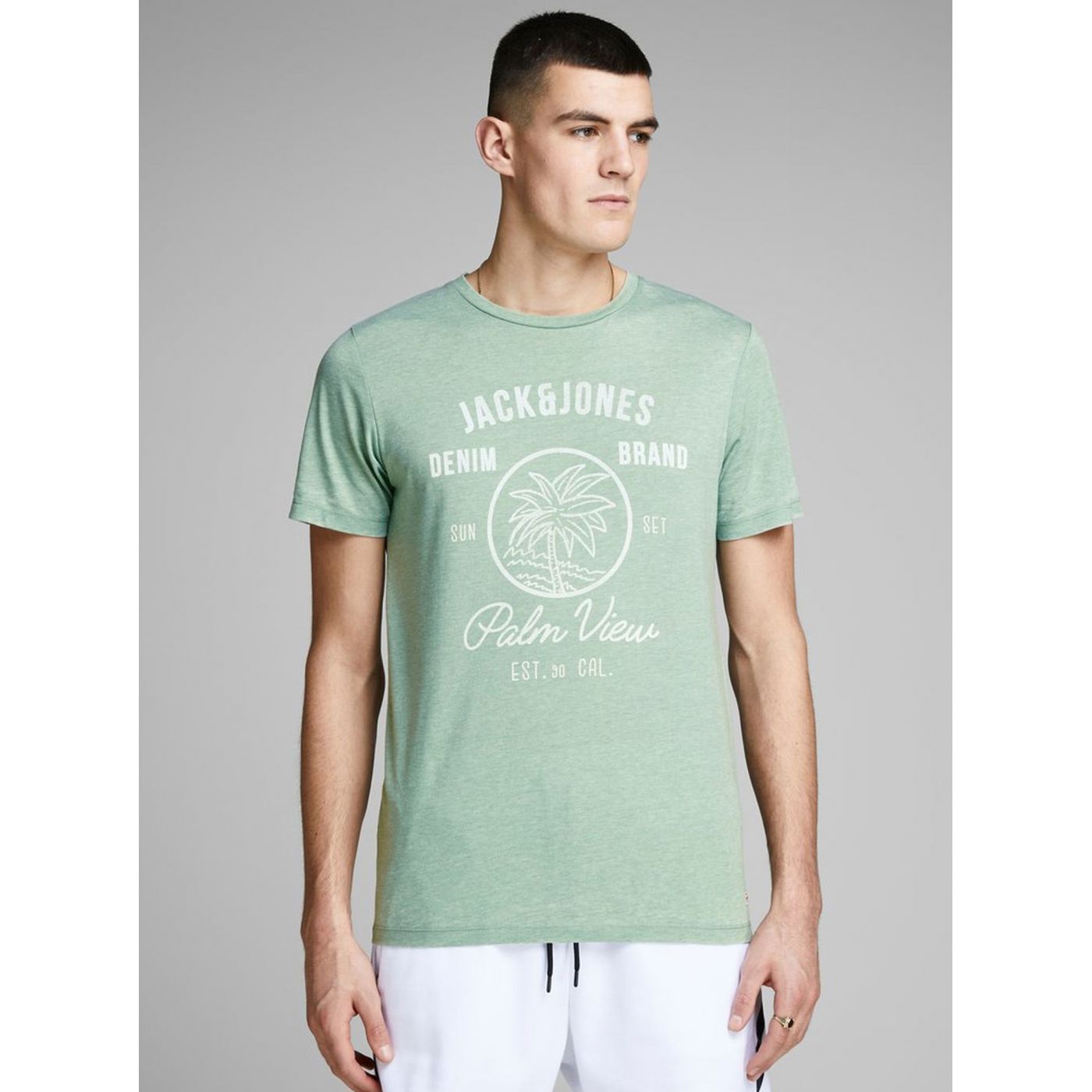 Green Annealed T-Shirt Jack & Jones New Hero