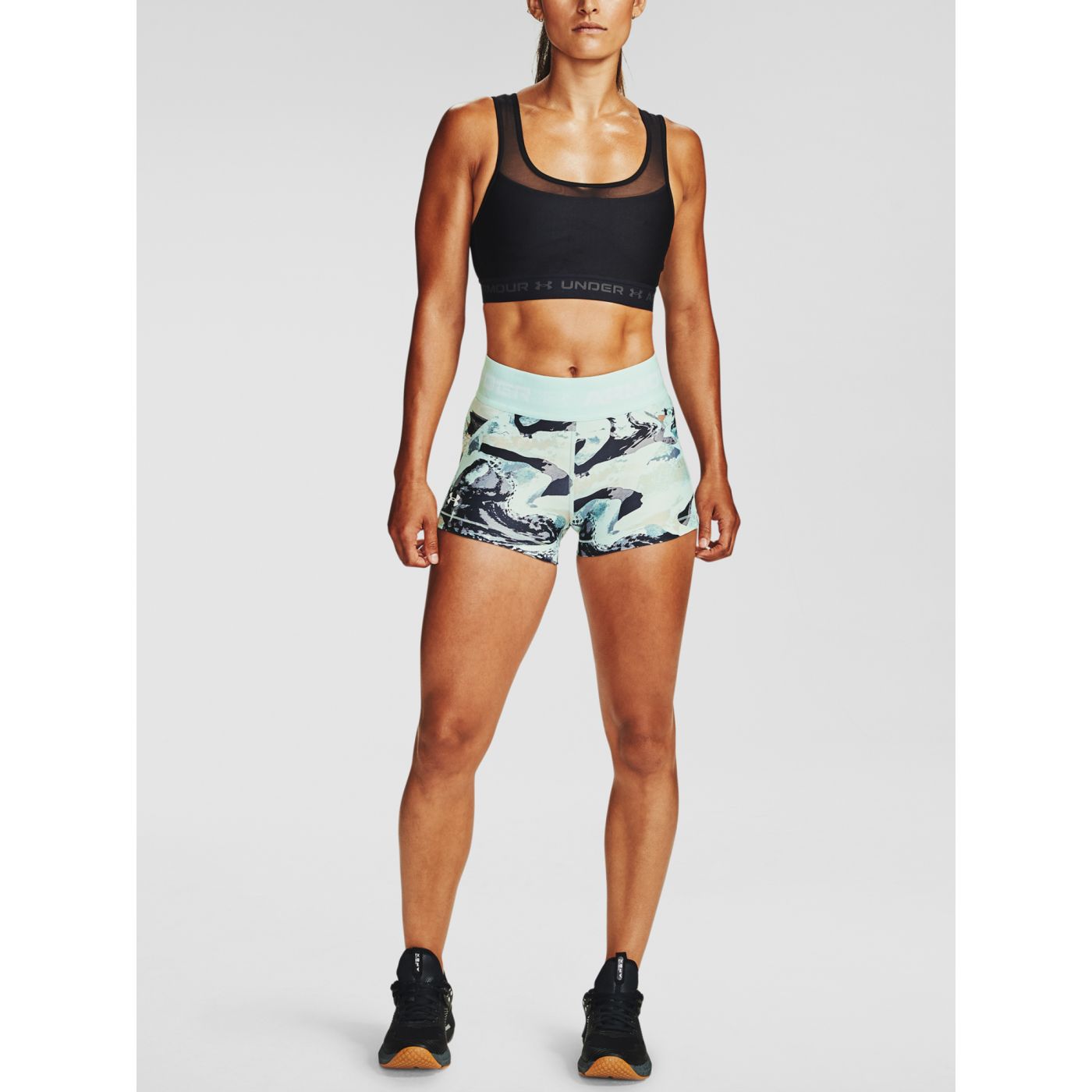 Under Armour HG Armour Print Shorty-BLU Shorts
