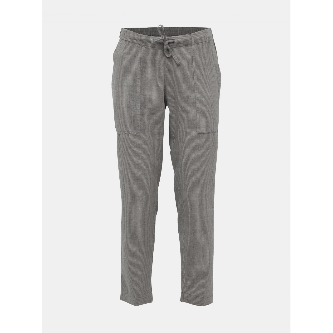 Grey striped pants prAna Soledad