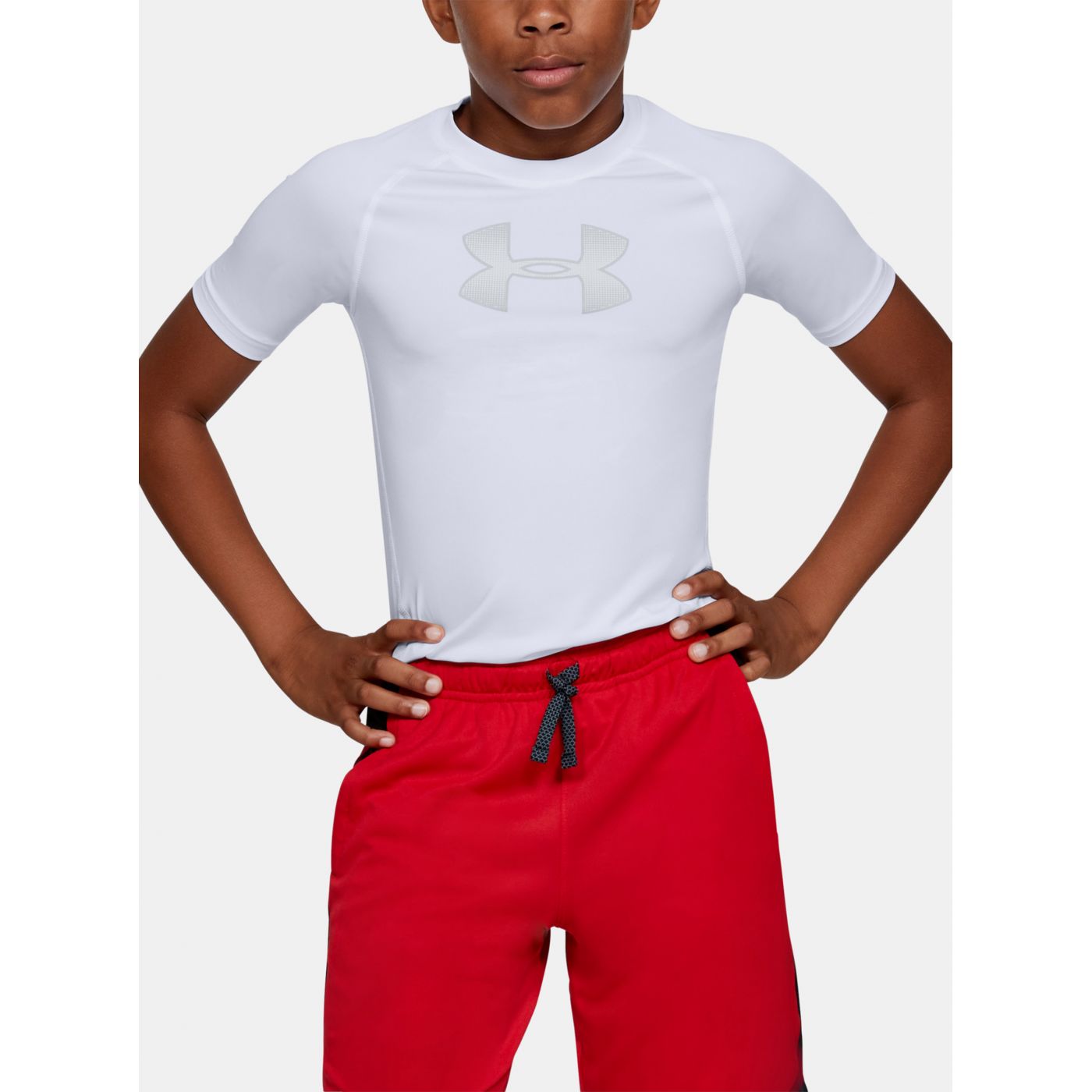 HeatGear Under Armour White Boy T-Shirt