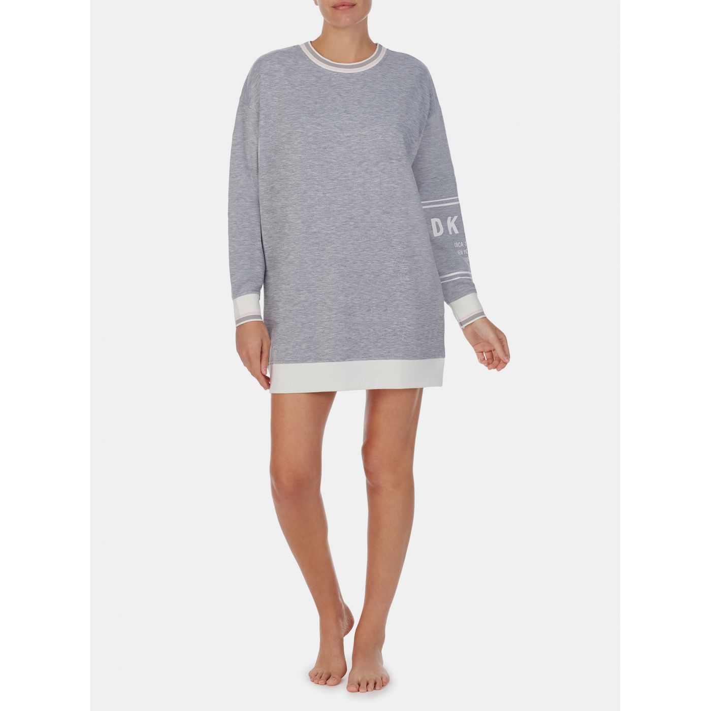 Grey Long DKNY Sweatshirt