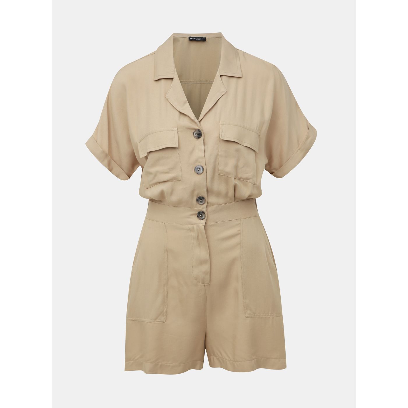 TALLY WEiJL Beige Jumpsuit