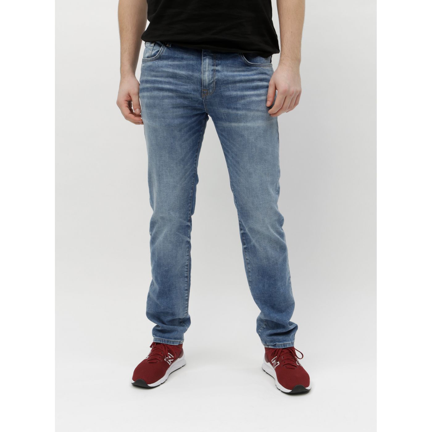 Blue Slim Jeans Selected By Homme Leon