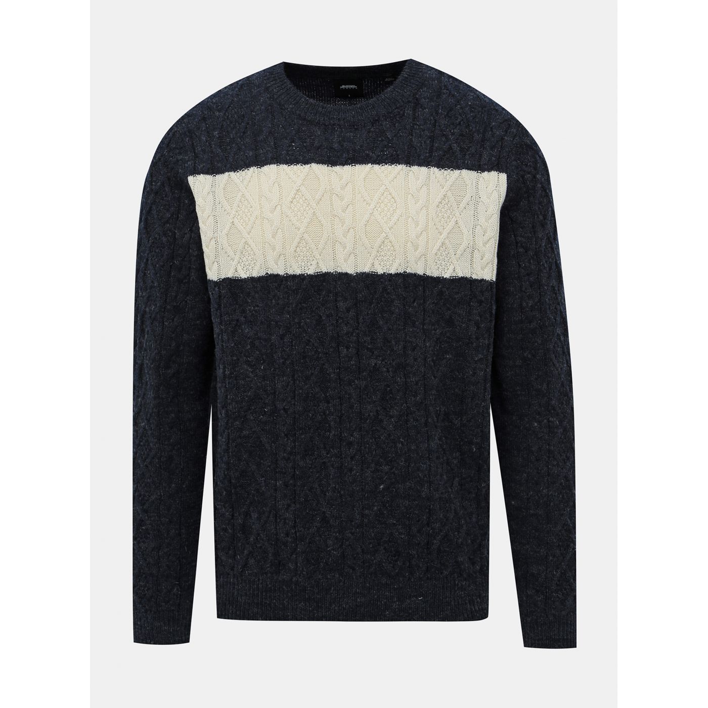 Burton Menswear London Dark Blue Wool Sweater