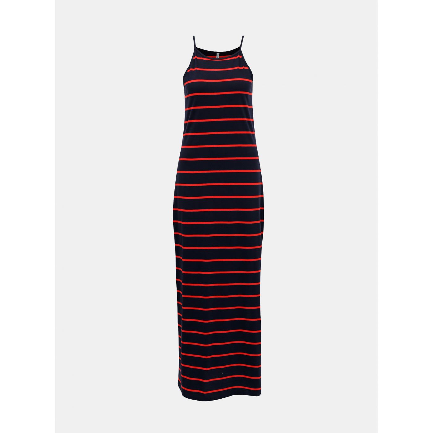 Dark Blue Striped Basic Maxi Dress ONLY May