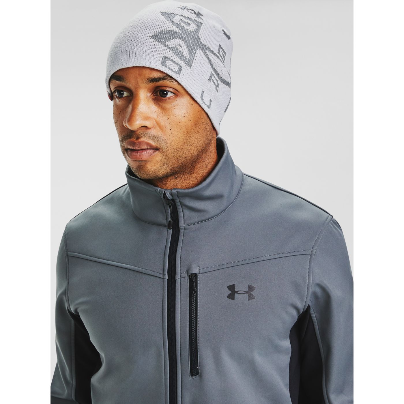 Cap Under Armour Billboard Reversible Beanie-GRY