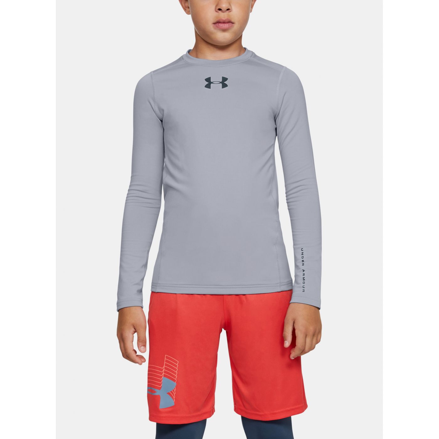 ColdGear Under Armour Grey Boy T-Shirt