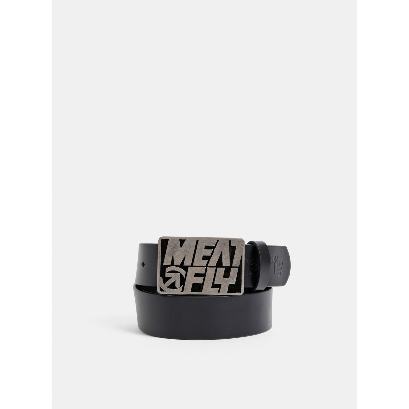 Black Men's Leather Belt Meatfly Butch