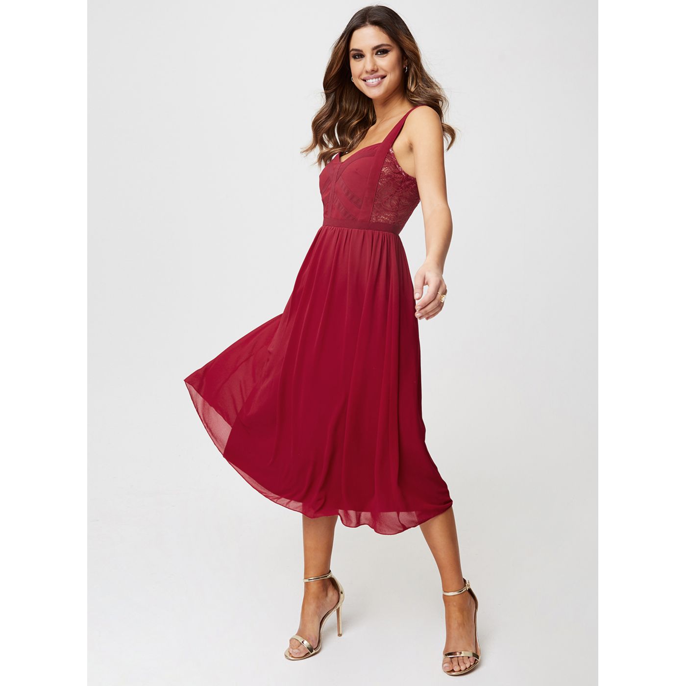 Little Mistress Red Mididishts