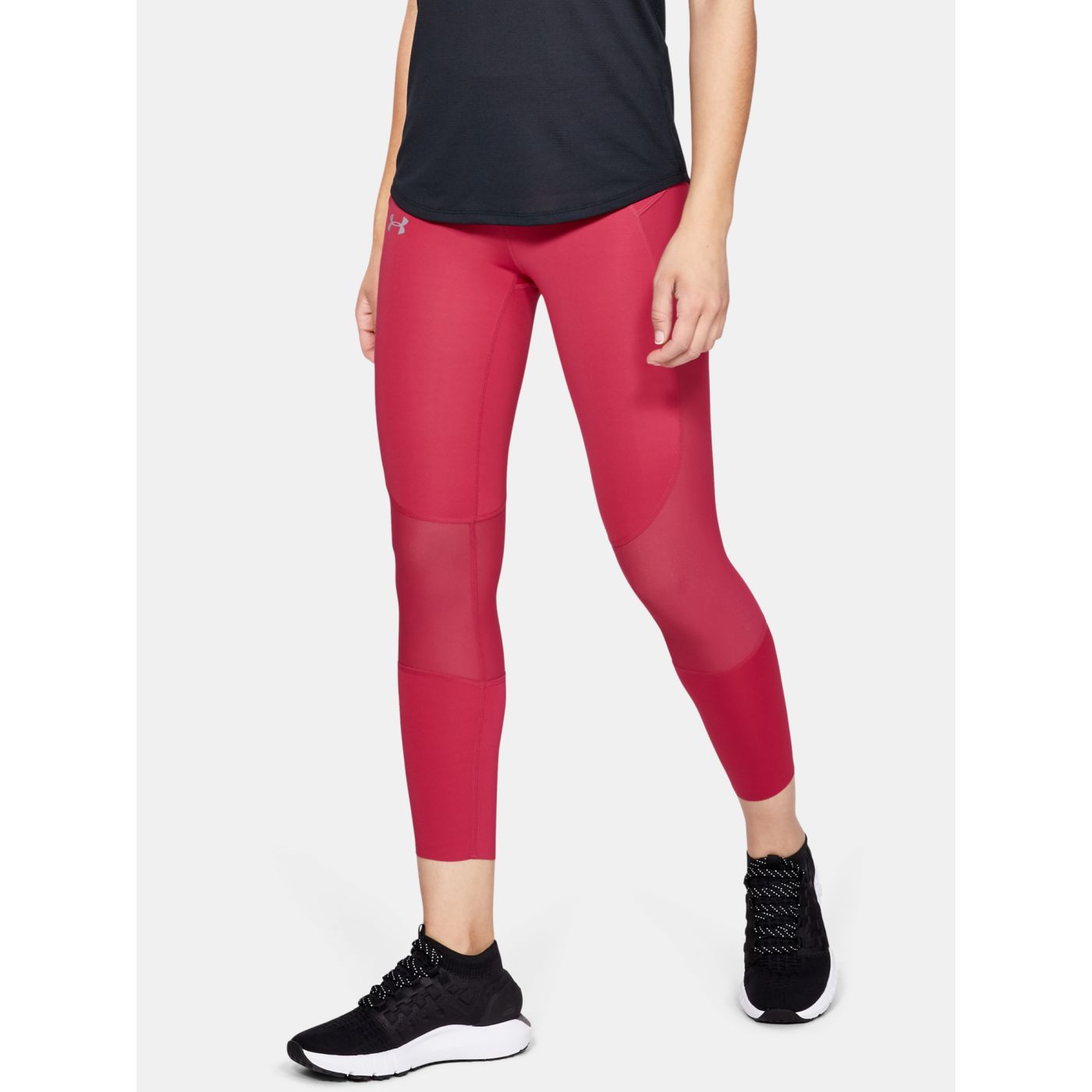 Under Armour SpeedPocket Run Crop-PNK Leggings