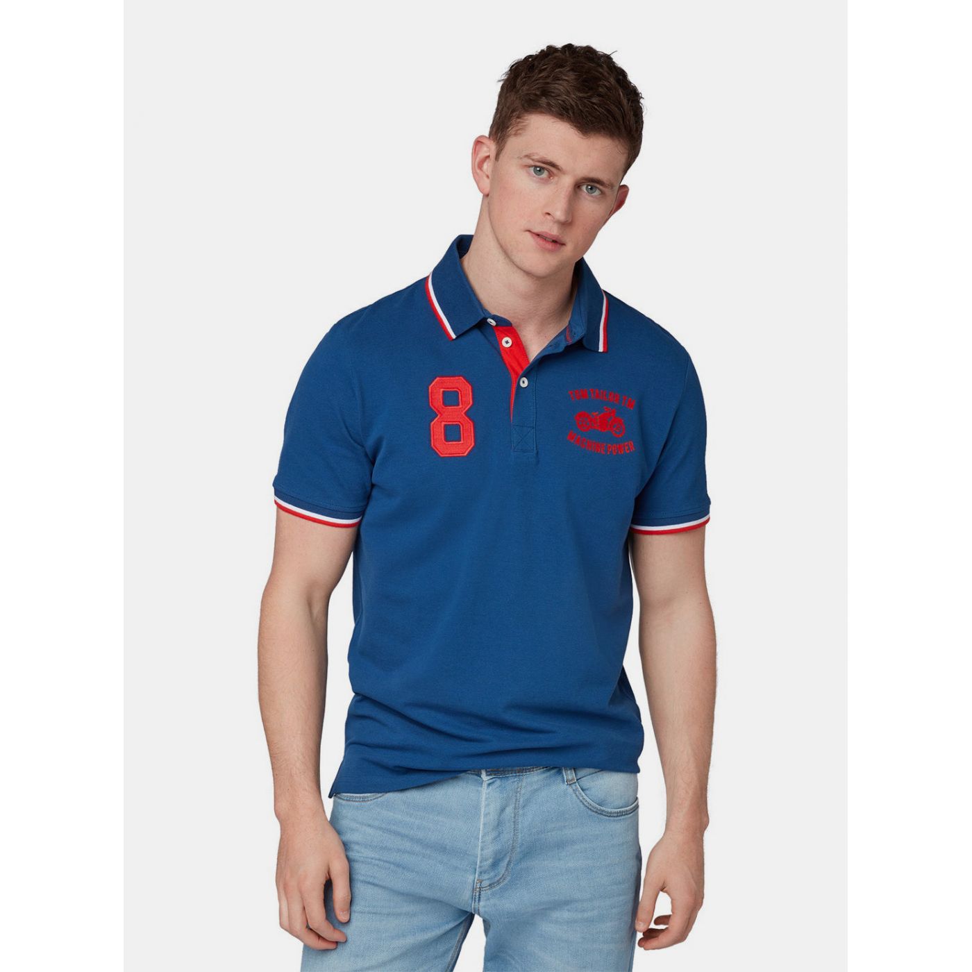 Tom Tailor's Dark Blue Men's Polo Polo Shirt