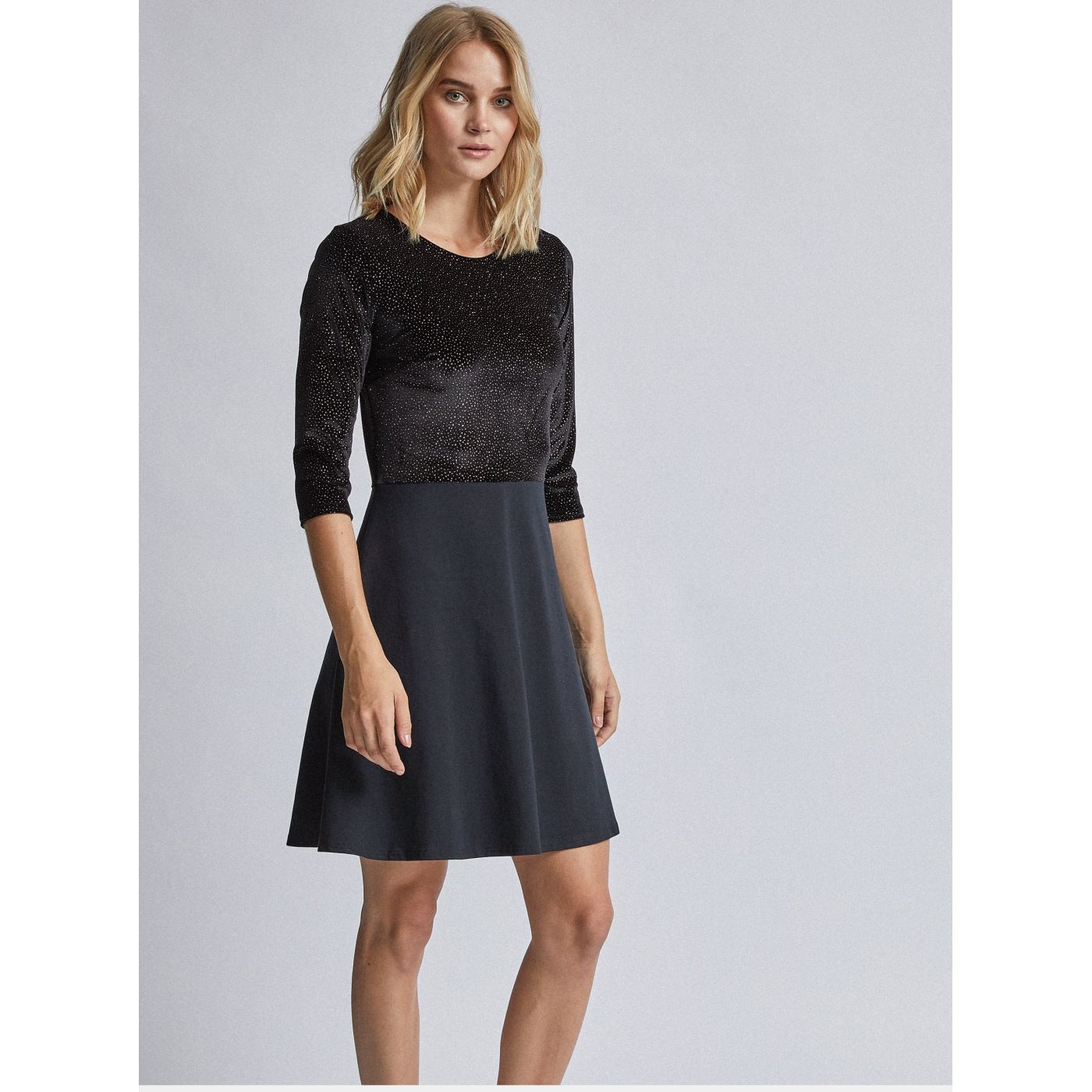 Dorothy Perkins Black Velvet Dress