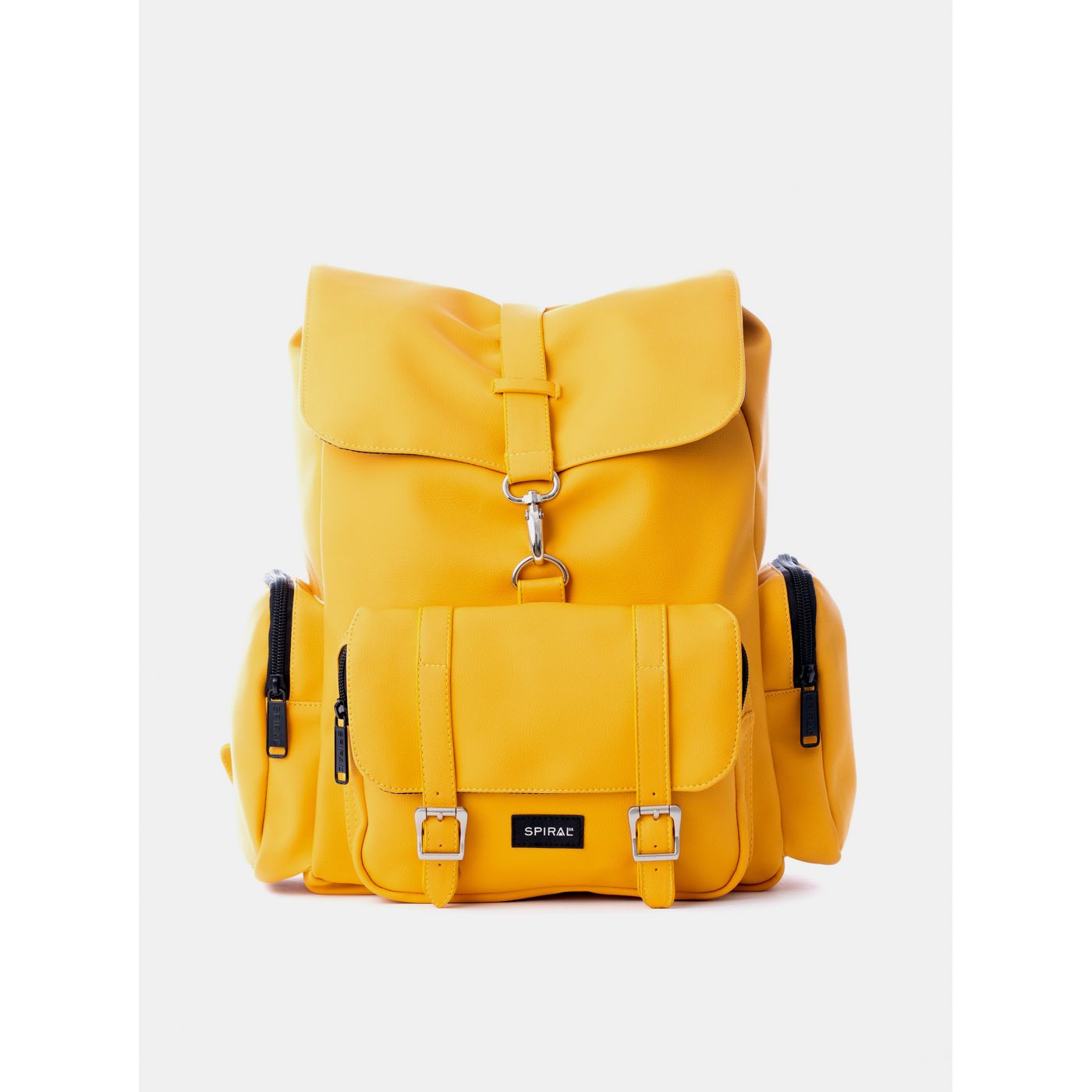 Yellow Spiral Backpack