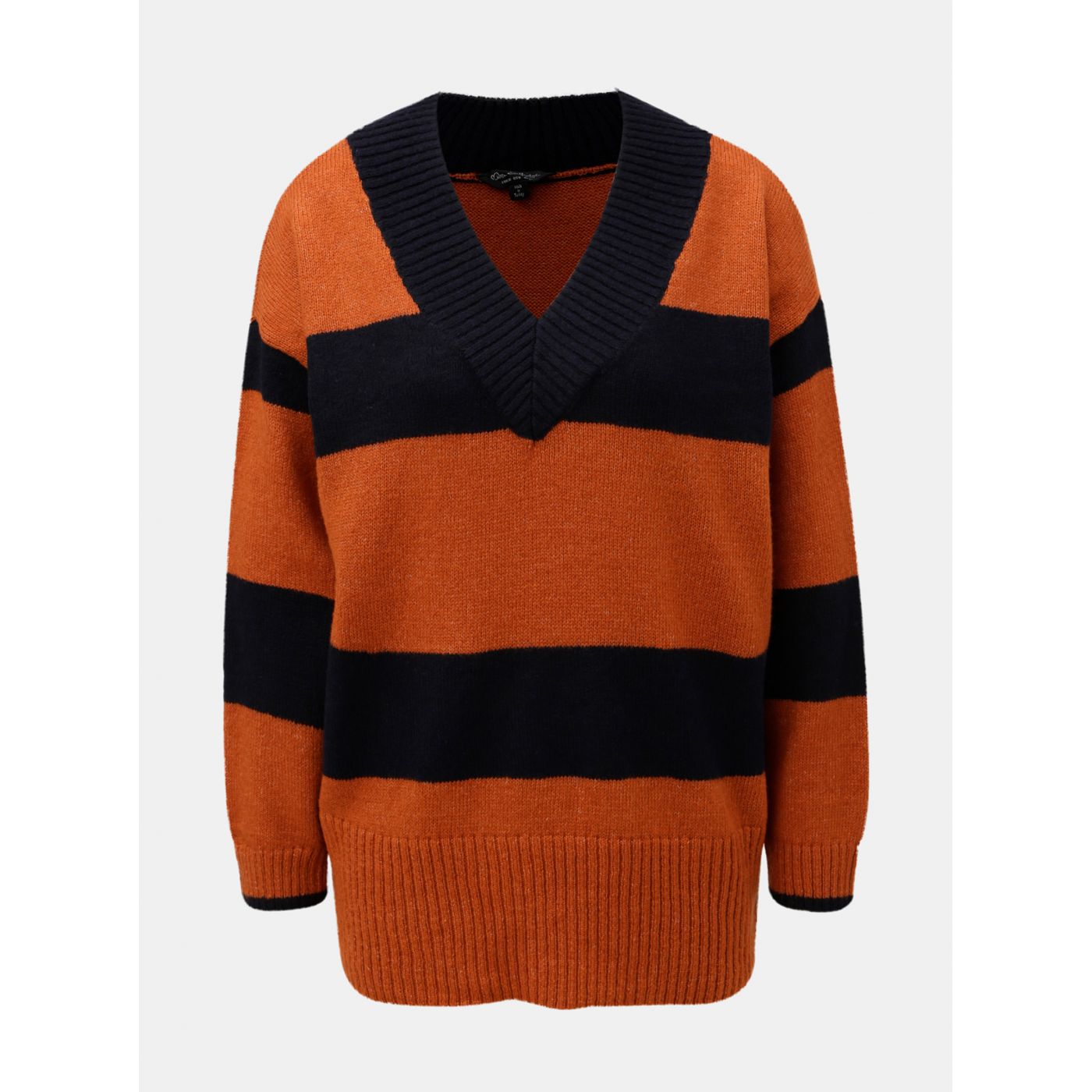 Miss Selfridge Wide Placket V-neck sweater