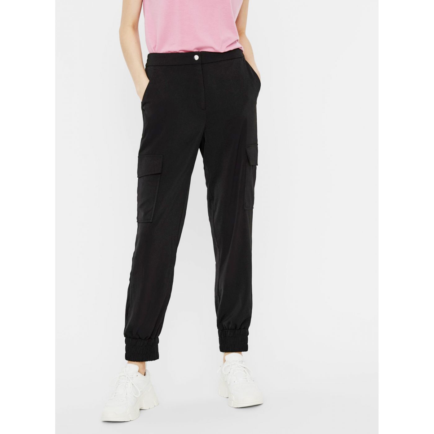 Black trousers VERO MODA Paula