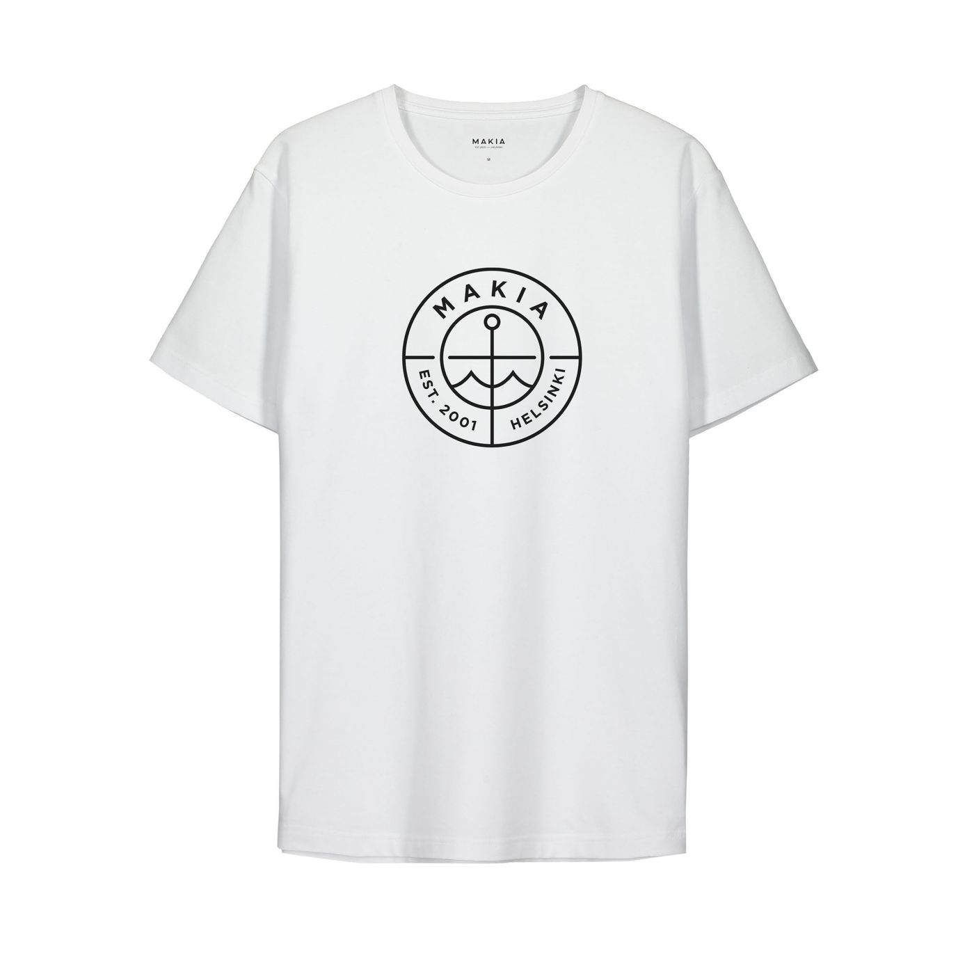 Makia Scope Printed Men's White T-Shirt