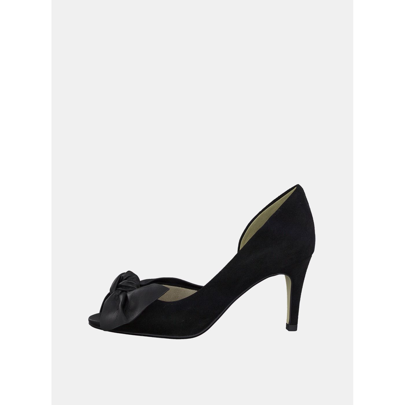 Tamaris Black Suede Pumps