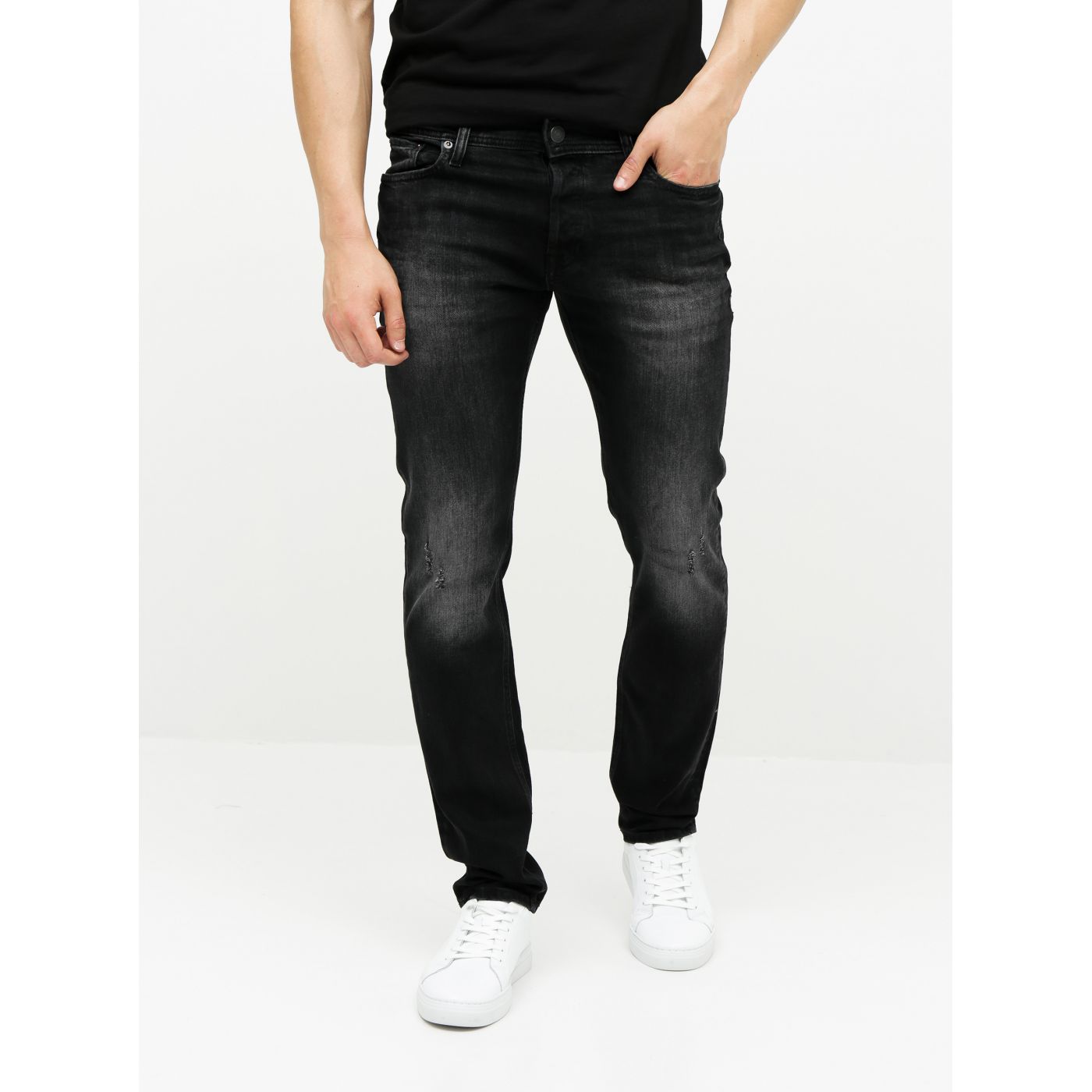 Black Slim Fit Jeans Jack & Jones Glenn
