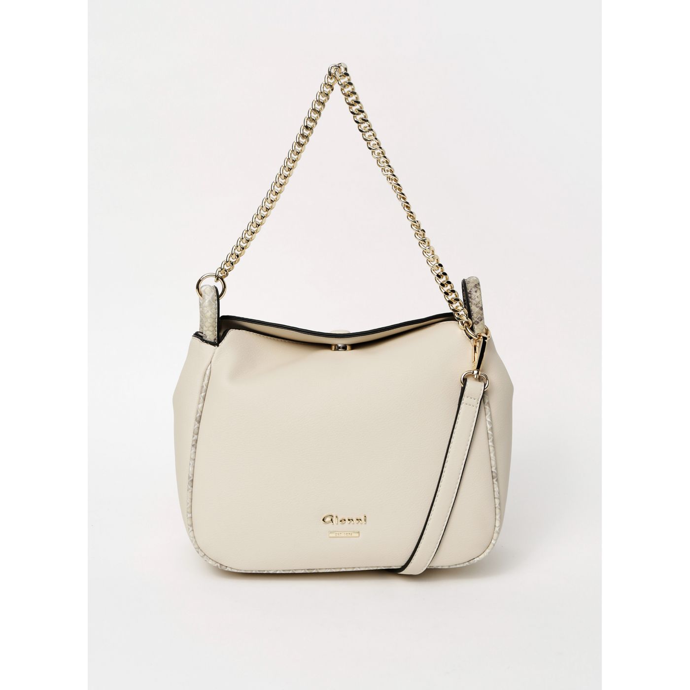 Gionni Edan Offsu most cream handbag