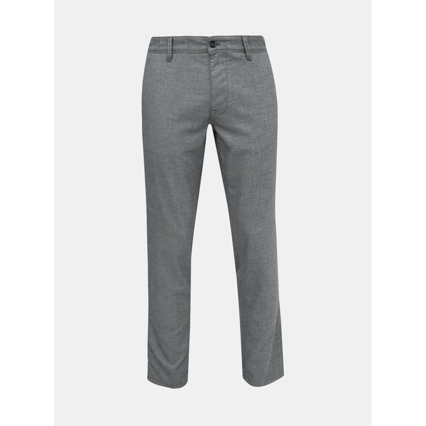 Grey Slim Fit Pants Selected Homme Storm