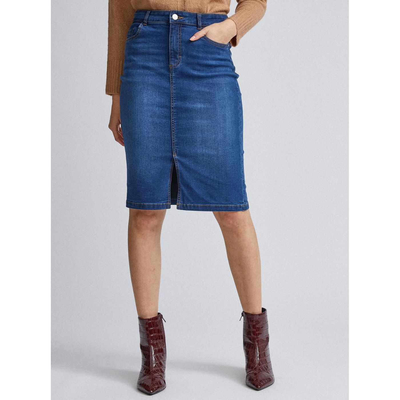 Blue denim skirt Dorothy Perkins
