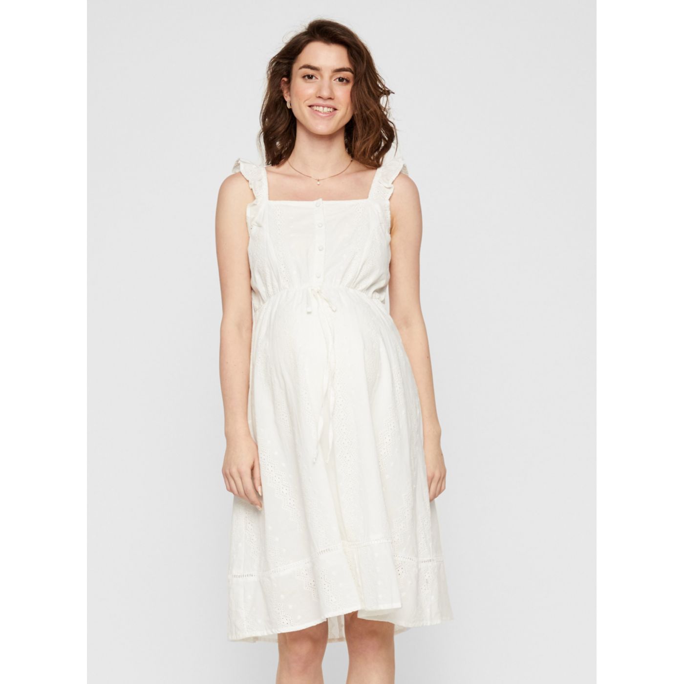 White Maternity Dress Mama.licious Anglia