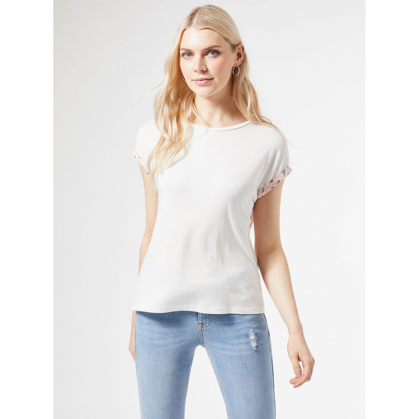 Dorothy Perkins White T-Shirt