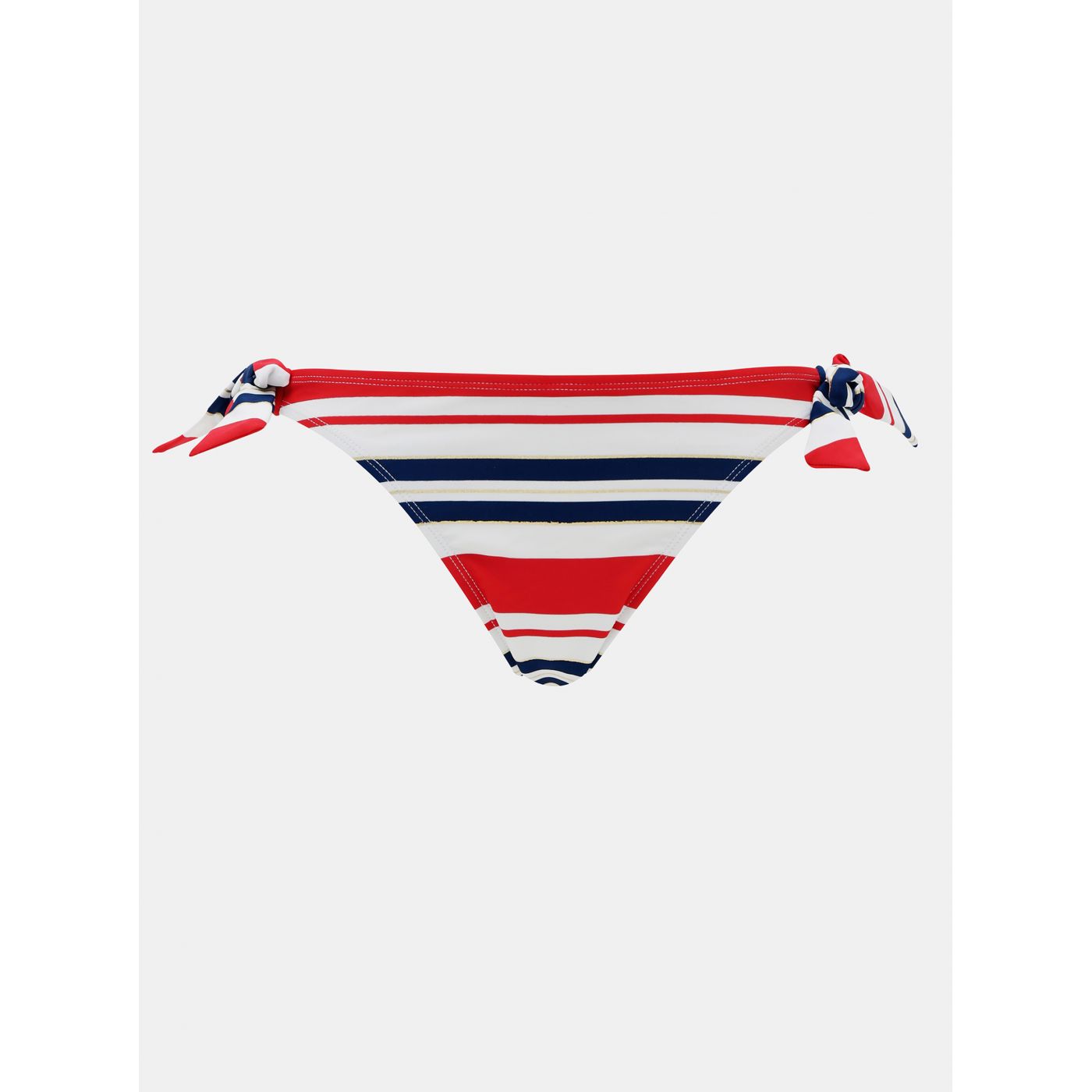 Blue-red women's striped bikini bottoms zoot bernice