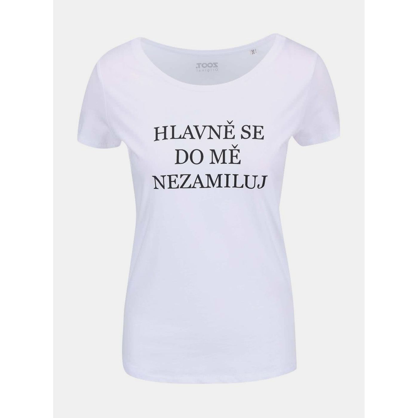 ZOOT Original White Women's T-Shirt ZOOT Original Just don't fall in love with me