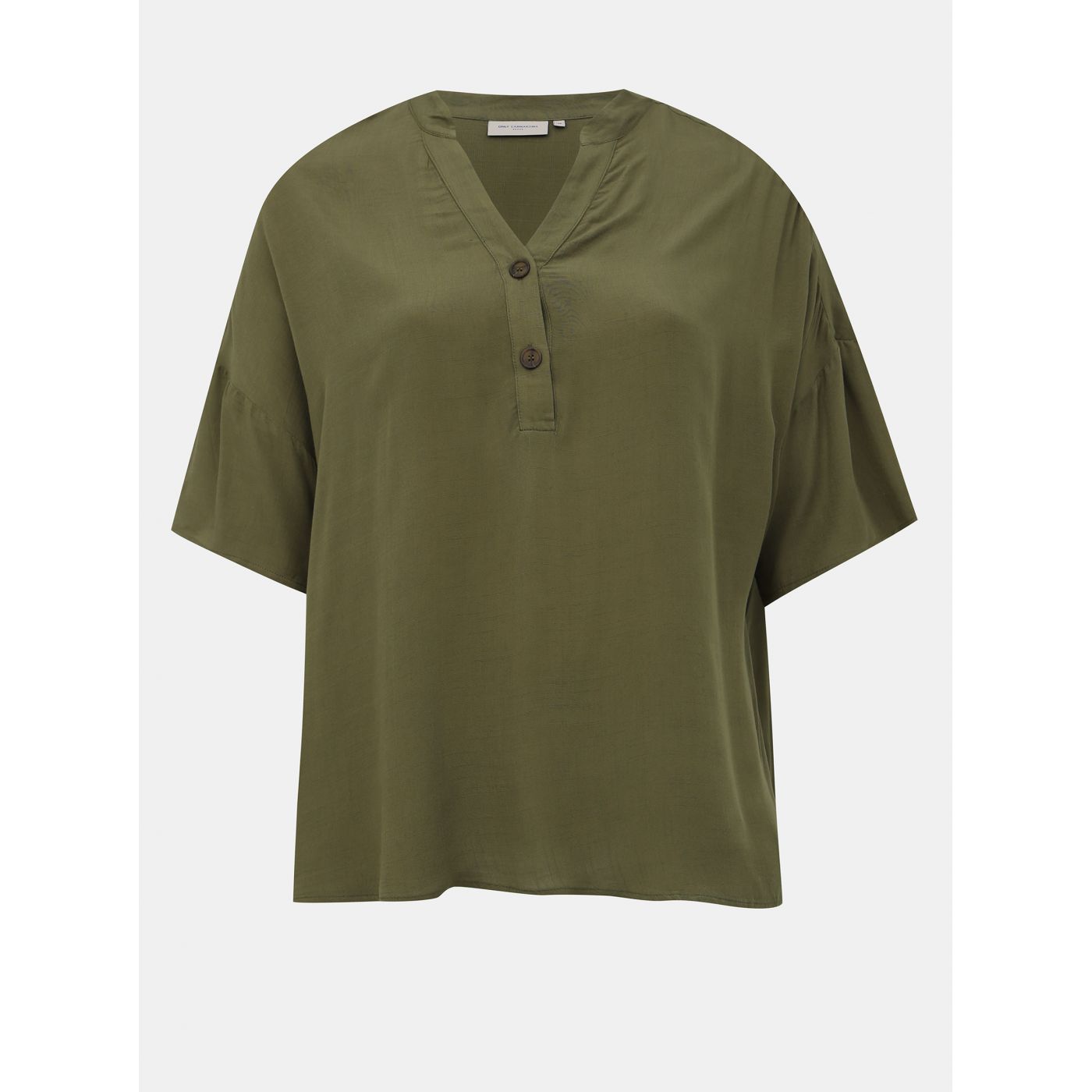 Khaki blouse ONLY CARMAKOMA Naja