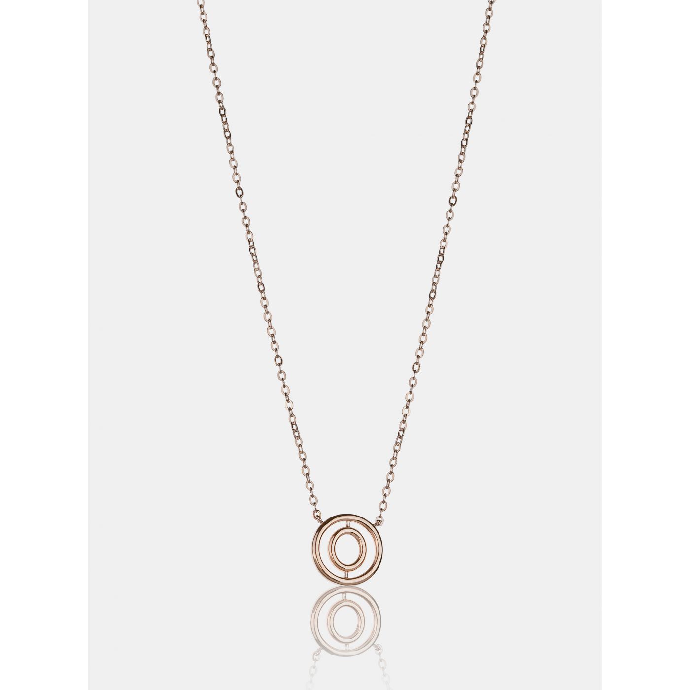Annie Rosewood Pink and Gold Necklace