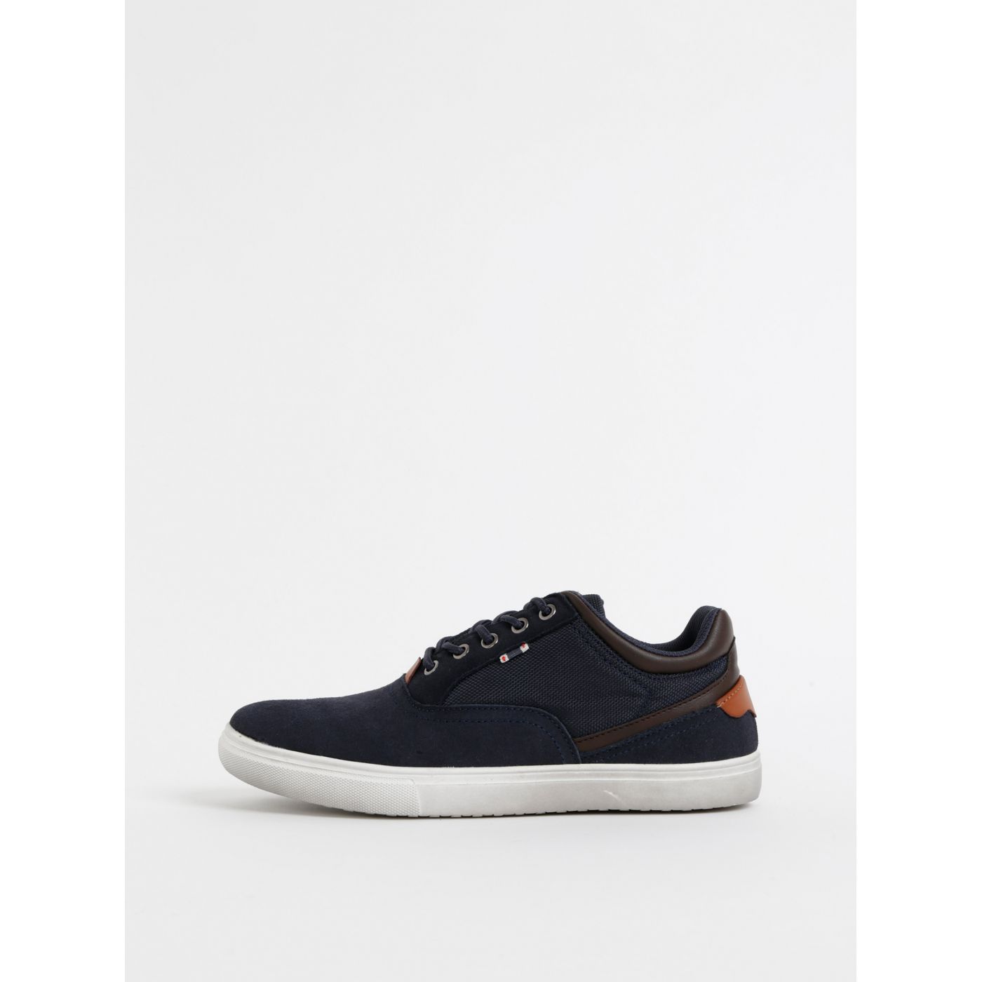 Dark Blue Men's Suede Sneakers Xti